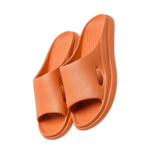 Healvian Rutschfeste Badeschlappen Damen Herren Sommer Hausschuhe Geruchsneutral Atmungsaktiv Für Badezimmer Indoor Zuhause von Healvian