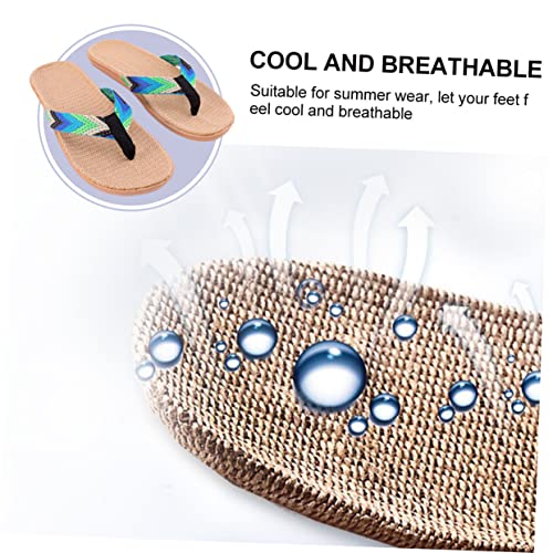 Healvian Rutschfeste Flip flops Hausschuhe Unisex Freizeit Sandalen Strand Schuhe Blau grün Flache Sohle Angenehm Langlebig Vielseitig für Alltag und Dusche Geeignet Healvian Rutschfeste Flip flops Hausschuhe Unisex Freizeit Sandalen Strand Schuhe Blau grün Flache Sohle Angenehm Langlebig Vielseitig für Alltag und Dusche Geeignet von Healvian