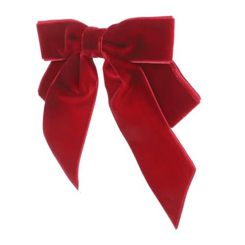 Healvian Samt Brosche und Schleifen Clip in Weinrot Doppelte Schleife Vielseitig Tragbar als Anstecknadel oder Fliege Modisches Accessoire für und Hemden Healvian Samt Brosche und Schleifen Clip in Weinrot Doppelte Schleife Vielseitig Tragbar als Anstecknadel oder Fliege Modisches Accessoire für und Hemden von Healvian