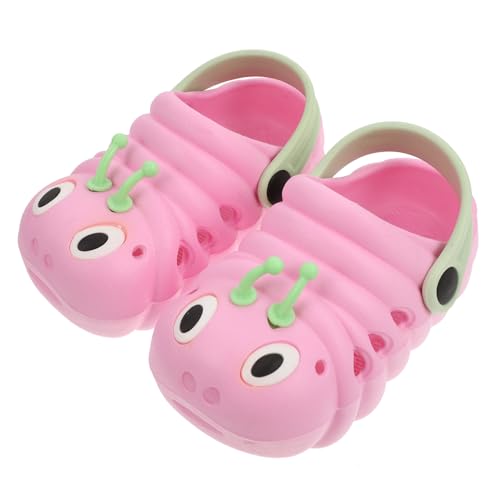 Healvian Sandalen Mädchen Jungen Sommer Strandschuhe Rutschfest Cartoon Raupe Design Innenlänge Leicht Bequem Hautfreundlich von Healvian