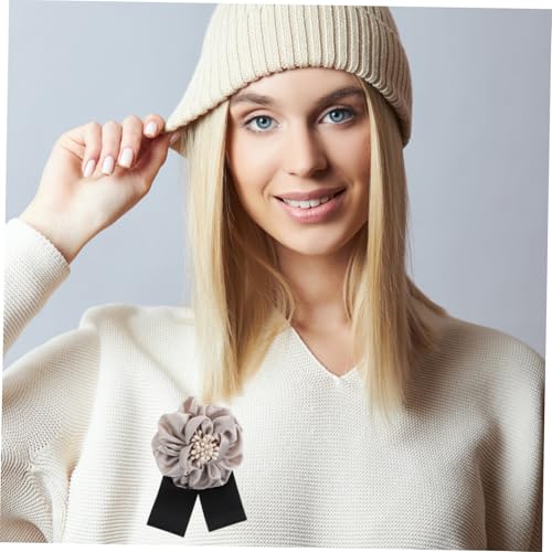 Healvian Satin Brosche Damen Anstecknadel Kreative Blumen Kleidung Pin für Anzug Rucksack Schal Accessoire Retro Vintage Mode von Healvian