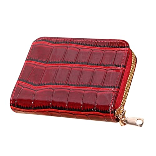 Healvian Kreditkartenetui Mit Reißverschluss Kleine Geldbörse Für Damen Kartenhalter Kompakt Und Leicht Für Reisen Und Außenbereich Zur Aufbewahrung Von Geld Karten Und Kleingeld von Healvian