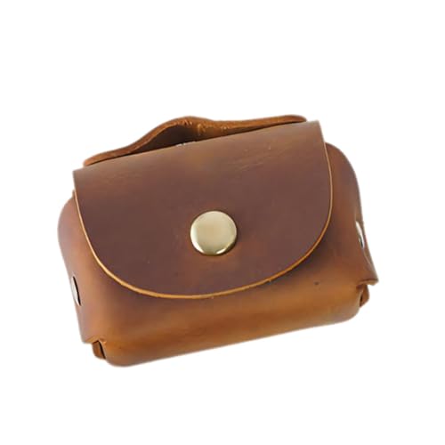 Healvian Schlüsselaufbewahrungstasche Aus Echtem Material Tragbare Schlüsseltasche Münzaufbewahrung Schutz Für Autoschlüssel Vielseitige Verwendung Für Münzen Und Kabel von Healvian