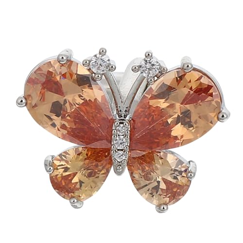 Healvian Manschettenknöpfe Für Herren Zirkonia Schmetterlingsverschluss Für Smokinghemden Und Business-kleidung Stilvoller Herrenschmuck Für Hochzeit Und Partys von Healvian