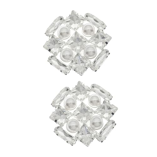 Healvian Schuhclips für Damen mit Funkelnden Strasssteinen DIY Schuhschmuck Buckles Vielseitig für Hochzeit Party und Alltag Sicherer Halt an High Heels und Pumps Hochwertiges Accessoire von Healvian