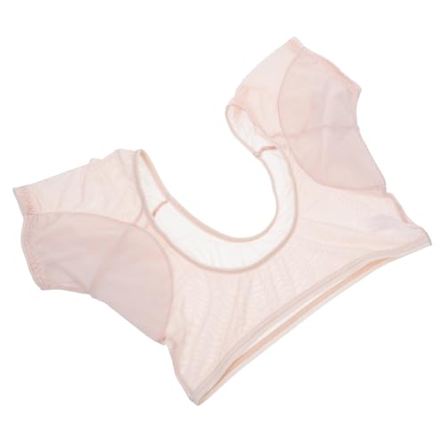 Healvian Schweißpads Unter Den Achseln Achselschweißfeste Weste Waschbare Sweatweste Unterarm-schweißschutzweste Sweatweste Für Damen Achselschilde Achselpolster Unterhemdschutz Khaki Nylon von Healvian