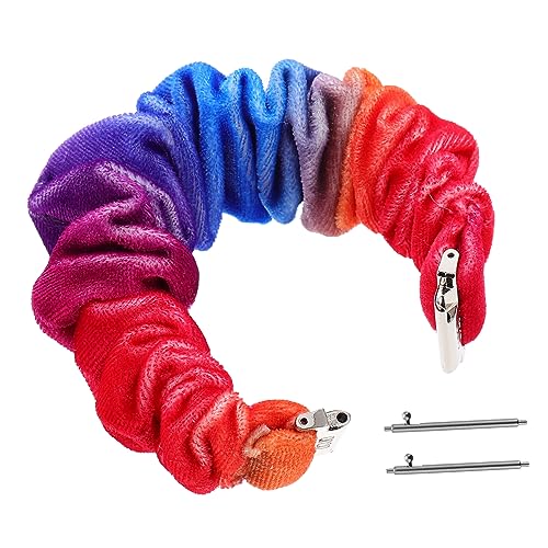 Healvian Scrunchie Uhrenarmband Für Watch Dehnbares Leichtes Ersatzarmband Für Damen Und Herren Waschbar Vielseitig Und Für von Healvian