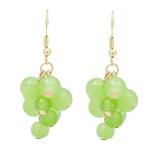 Healvian Silberne Ohrstecker Traubenform mit Harz Langlebige Modeschmuck Ohrringe für Frauen Frucht Ohrringe Geeignet für Alltag Party Hochzeit Geschenkidee Healvian Silberne Ohrstecker Traubenform mit Harz Langlebige Modeschmuck Ohrringe für Frauen Frucht Ohrringe Geeignet für Alltag Party Hochzeit Geschenkidee von Healvian