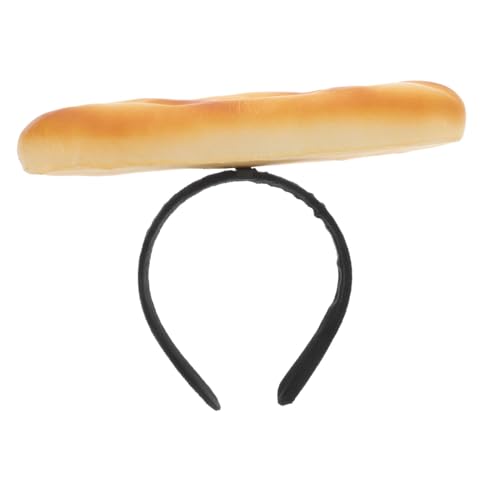 Healvian Brot-haarband Für Frauen Kreativer Haarreif Mit Baguette-motiv Für Cosplay Spa Und Geburtstagsfeiern Rutschfest Zum Make-up Für Festivalfeiern von Healvian