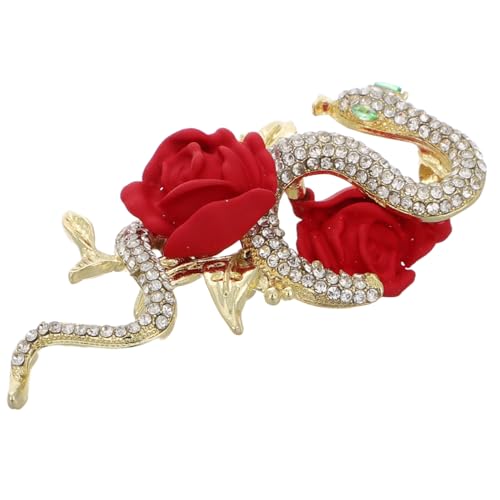 Healvian Snake Brosche für Frauen Hochwertige Anstecknadel für Jacken Pullover und Schals Elegantes Schmuckstück mit Einzigartigem Design für Stilvolle Outfits von Healvian