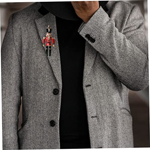 Healvian Soldat Brosche Weihnachten Anstecknadel Cartoon Design Damen Schmuck für Schal Mantel Tasche Geschenkidee von Healvian