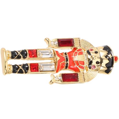 Healvian Soldaten Brosche Süße Anstecknadel Metall für Kleidung und Accessoires Dekorative Brosche für Hüte Schals und Rucksäcke Einzigartiges Design Einfach zu Verwenden Perfektes für von Healvian