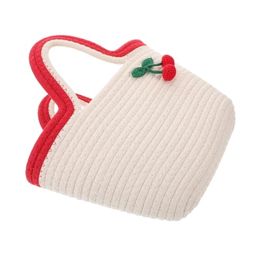 Healvian Sommerliche Handtasche Baumwollfaden Stylischer Strandtasche für Hochzeiten Reisen und Urlaub Praktischer für Healvian Sommerliche Handtasche Baumwollfaden Stylischer Strandtasche für Hochzeiten Reisen und Urlaub Praktischer für von Healvian