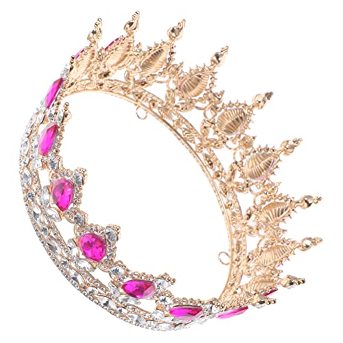 Healvian Sparkling Brautkrone mit Funkelnden Strasssteinen Leichtes Stirnband Haarreif für Damen und Blumenmädchen Dekoratives Barock Tiara Design für Hochzeit Geburtstag und Festliche von Healvian