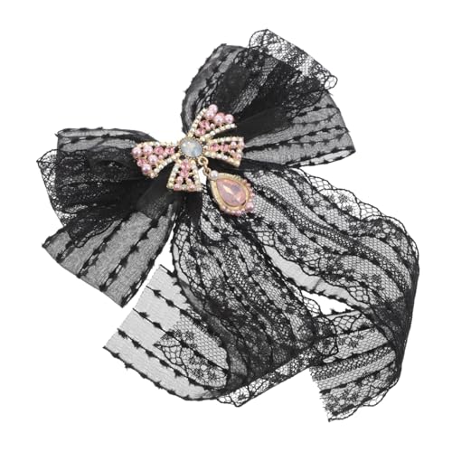 Healvian Spitzen Schleifenbrosche für Damen Anstecknadel Vielseitiges Accessoire für Kleider Blusen und Festliche Anlässe Komfortabel und Langlebig von Healvian