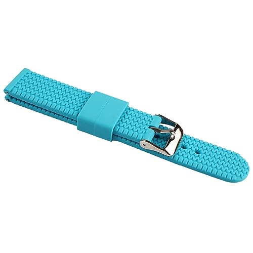 Healvian Silikon Uhrenarmband Ergonomisches Design Blau Für Armband Austauschbar Leicht Abzunehmen von Healvian