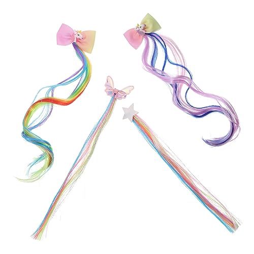 Healvian 4stücke Farbige Haarverlängerungen Mit Clips Junge Mädchen-haaraccessoires Einhorn- Gemischte Farben Für Mädchen Und Partys Sicher Und Einfach Zu Verwenden Healvian 4stücke Farbige Haarverlängerungen Mit Clips Junge Mädchen-haaraccessoires Einhorn- Gemischte Farben Für Mädchen Und Partys Sicher Und Einfach Zu Verwenden von Healvian