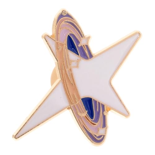 Healvian Kosmische Stern-emaille-pins Brosche Pin Minimalistisches Design Sicherer Stift Tragbarer Komfort Vielseitig Einsetzbar Langlebige Materialien Für Kleidung Schmuck Zubehör von Healvian
