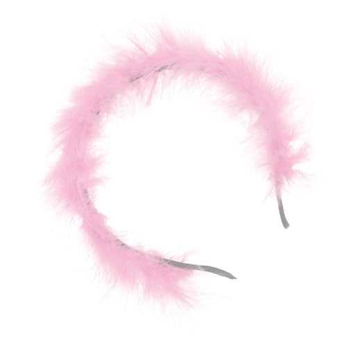 Healvian Stirnband Damen Karnevalsfedern Haarschmuck Federschmuck Chic Haarreif für Party Hochzeit Geburtstag Bühnenauftritt Rosa Healvian Stirnband Damen Karnevalsfedern Haarschmuck Federschmuck Chic Haarreif für Party Hochzeit Geburtstag Bühnenauftritt Rosa von Healvian