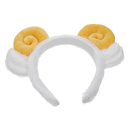 Healvian Stirnband Mit Schafsohren Haarreif Aus Stoff Entzückende Kopfschmuck Langlebiges Material Elastisches Design Für Verschiedene Anlässe Healvian Stirnband Mit Schafsohren Haarreif Aus Stoff Entzückende Kopfschmuck Langlebiges Material Elastisches Design Für Verschiedene Anlässe von Healvian