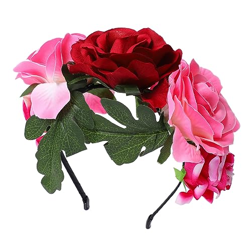 Healvian Flower Headband Für Halloween Cosplay Und Kunstblumen Haarband Für Besondere Anlässe Leicht Und Komfortabel Für Fotografie Und Partys von Healvian