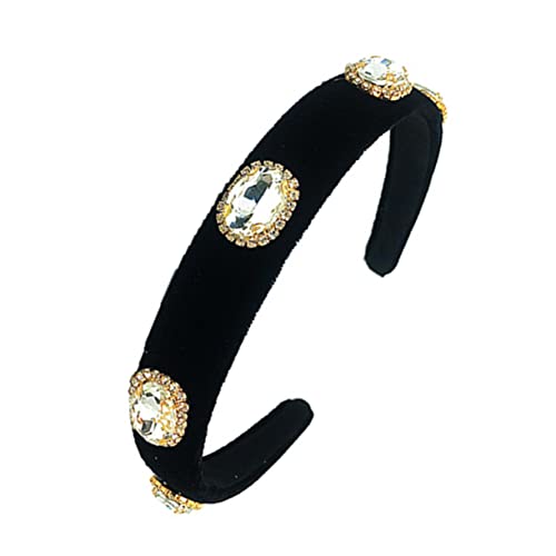 Healvian Vintage Braut Haarband Mit Strass Breites Elegantes Haaraccessoire Für Hochzeiten Und Besondere Anlässe Weiches Samtiges Material Für Einen Romantischen Look Healvian Vintage Braut Haarband Mit Strass Breites Elegantes Haaraccessoire Für Hochzeiten Und Besondere Anlässe Weiches Samtiges Material Für Einen Romantischen Look von Healvian