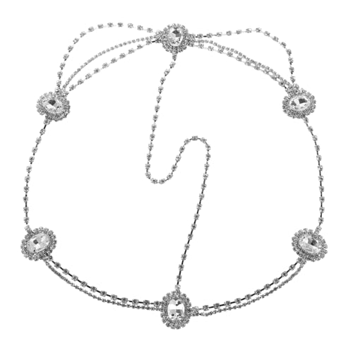Healvian Stirnkette für Hochzeiten und Kulturelle Feiern Damen Zubehör für Verschiedene Frisuren und Outfits von Healvian