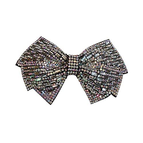 Healvian Bowknot Barrette Mit Strasssteinen Elegante Haarnadel Für Frauen Friseur-haarclip Für Besondere Anlässe Geeignet Für Hochzeiten Partys Und Festivals von Healvian