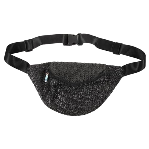 Healvian Damen-hüfttasche Gewebt Kleine Reisetasche Für Damen Hüfttasche Aus Hochwertigem Material Langlebig Und Reißfest Mit Verstellbarem Gürtel Stylische Tasche Für Alltag Und von Healvian