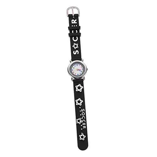 Healvian Stylische Cartoon Kinderuhr mit Fußballmuster Quarzuhr für Einstellbares Armband Farbenfrohes Design Perfektes für Fußballliebhaber Healvian Stylische Cartoon Kinderuhr mit Fußballmuster Quarzuhr für Einstellbares Armband Farbenfrohes Design Perfektes für Fußballliebhaber von Healvian