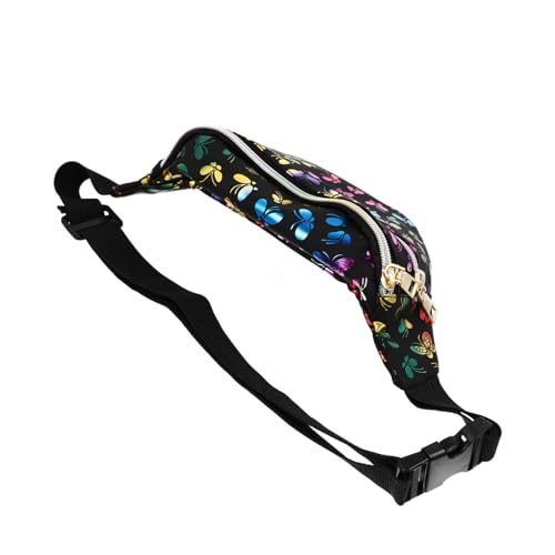 Healvian Leichte Hüfttasche Mit Reißverschluss-Design Für Reisen Und Alltag Brusttasche Zum Aufbewahren Von Handy Schlüssel Und Geldbörse Für Einkaufen Arbeiten Und Ausgehen Modische Tasche von Healvian