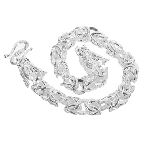 Healvian Stylischer Drachenarmband für Herren Modisches Armband Robustem für Besondere Anlässe oder Täglichen Look Langlebig Angenehm zu Handgelenksdekoration Healvian Stylischer Drachenarmband für Herren Modisches Armband Robustem für Besondere Anlässe oder Täglichen Look Langlebig Angenehm zu Handgelenksdekoration von Healvian