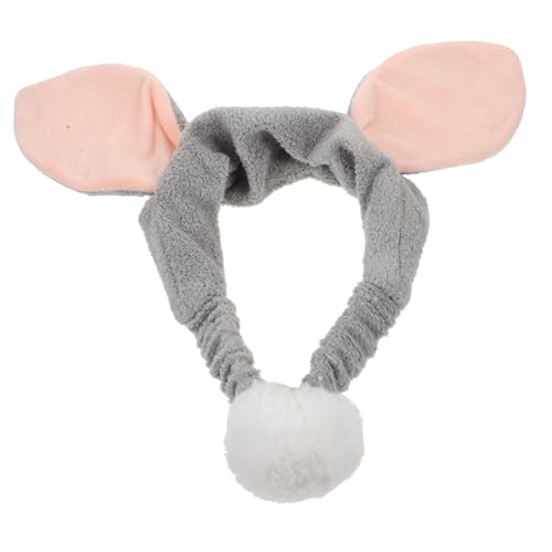 Healvian Washing Face Bunny Headband Für Flauschiges Kaninchen-ohr Haarband Für Make-up Spa Und Gesichtsreinigung Lustiges Cosplay-accessoire Design von Healvian