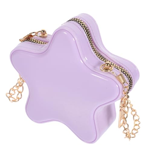 Healvian Süße Damen Umhängetasche mit Sternenform Kompakt Kettenhenkel Modisch für Alltag und Party Kleine Crossbody Bag für Handy Makeup von Healvian