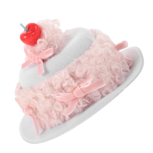 Healvian Süße Haarspangen Für Mädchen Geburtstagshut Haarspange Dessert-clip Haarspange Styling-haarnadel Kuchen-clip Party-accessoire Für Frauen von Healvian