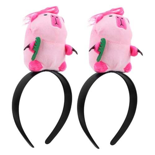 Healvian 2stücke Süße Cartoon-haarschmuck Mit -design Kuscheliges Tier-haarband Für Partys Cosplay Und Foto-requisiten Für Festlichkeiten Und Tägliche Outfits von Healvian