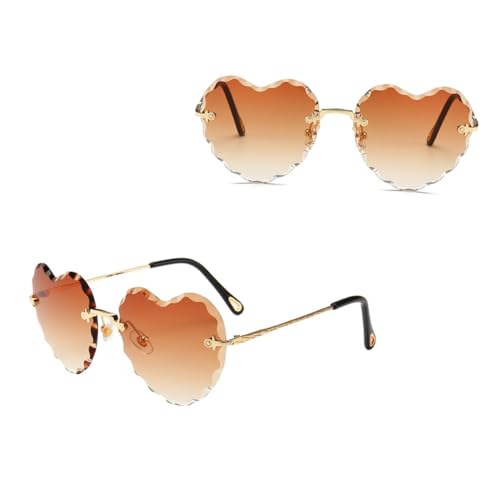 Healvian Sunglasses Shaped Accessories Women Green Heart Glasses Hearts Frameless Heart Glasses Bulk Sun Glasses Radbrille Damen Frauen Sonnenbrille Sport Sonnenbrille Damen Brille Healvian Sunglasses Shaped Accessories Women Green Heart Glasses Hearts Frameless Heart Glasses Bulk Sun Glasses Radbrille Damen Frauen Sonnenbrille Sport Sonnenbrille Damen Brille von Healvian