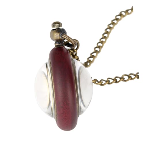 Healvian Taschenuhr mit Quarzwerk Vintage Halskette Römische Ziffern Robuste Hängeluhr für Männer Frauen Geschenkidee von Healvian