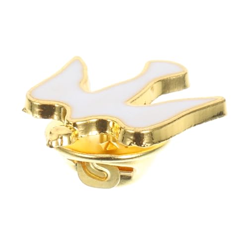 Healvian Taubenbrosche Emaille Anstecknadel für Taschen Christliche Friedenstaube Reverspin für Taufe Feier Schmuckaccessoire Langlebig Vielseitig Elegant von Healvian