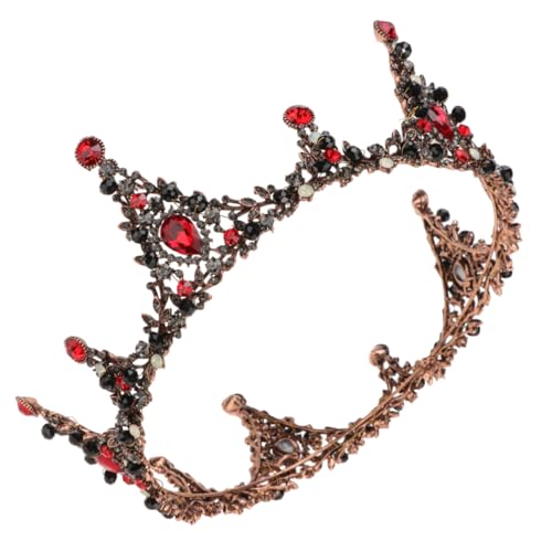 Healvian Tiara Brautschmuck Glitzer Haarschmuck Für Hochzeit Party Zarte Barock Kopfschmuck Aus Legierung Einfach Zu Tragen Für Tanzabend Oder Kostüm-cosplay von Healvian