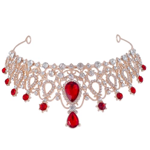 Healvian Elegante Kronen Für Mädchen Metall-strass Stilvolle Kopfbedeckung Für Besondere Anlässe von Healvian