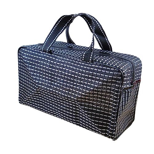 Healvian Toilettentasche mit Aufhängemöglichkeit Multifunktionale Dusch und Reisetasche für Shampoo Handtücher und Badzubehör Tragbarer Mesh Organizer für Fitness und Reisen Schwarz von Healvian