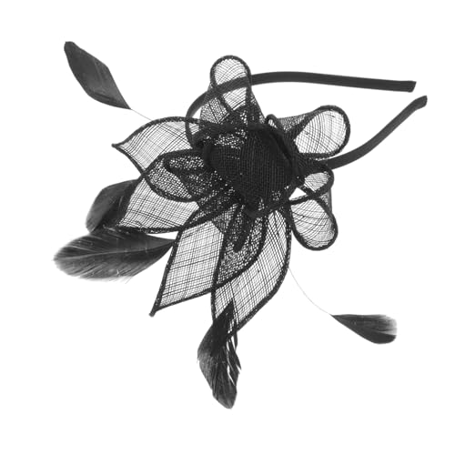 Healvian Fascinator Stirnband Für Damen Tea Party Fascinator-hutclip Elegantes Kopfbedeckung Hochwertigen Materialien Geeignet Für Brautpartys Kostümpartys Und Fotografie von Healvian