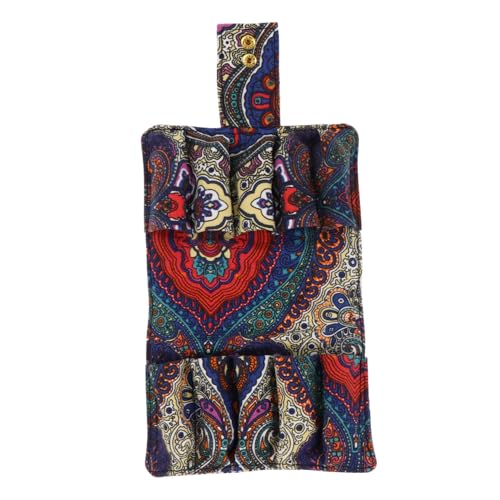 Healvian Tragbare Ätherische Öle Aufbewahrungstasche Rollflaschen Organizer Leichtes Canvas Beutel für Reise und Kabinengepäck Multifunktional für Nagellack und Kosmetik von Healvian