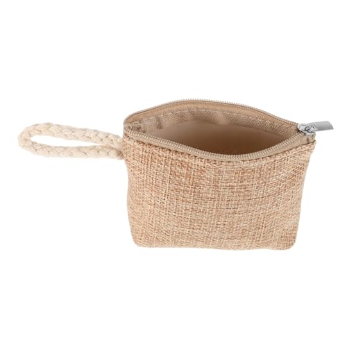 Healvian Geldbörse Mit Reißverschluss Wechselgeldbörse Für Damen Schlüsselanhängertasche Für Mädchen Modische Beutel Für Die Handtasche von Healvian