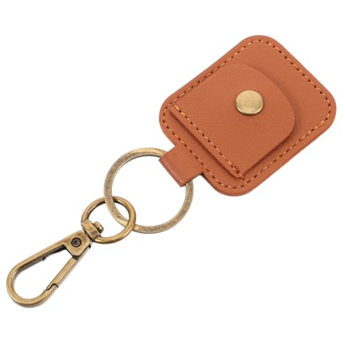 Healvian Kleiner Geldbörse Schlüsselanhänger Damen PU Münzaufbewahrung Tragbare Münztasche Münzdisplay Sicherer Geldbeutel für Reisen von Healvian
