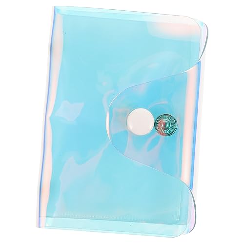 Healvian Transparent Holografischer Kartenhalter Organizer mit Fächern Mehrfach Kartenetui Tasche für Reisen Sport und Alltag Vielseitiger Bag Organizer Einsatz Geruchlos und Robust von Healvian