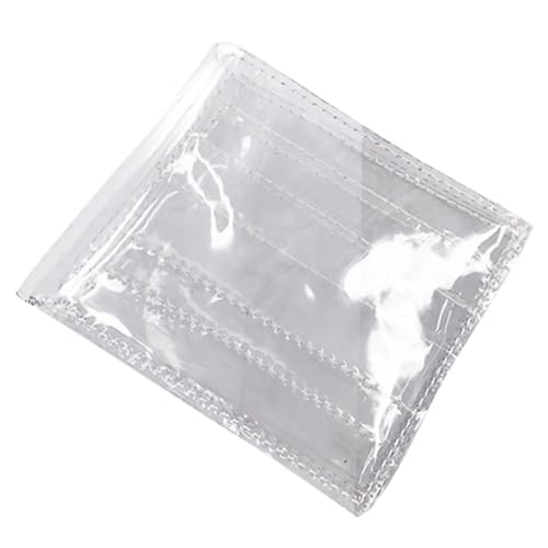 Healvian Transparente Geldbörse Multifunktionale Karten Wechselgeldbörse Für Karten Für Reisen Transparentes Design von Healvian
