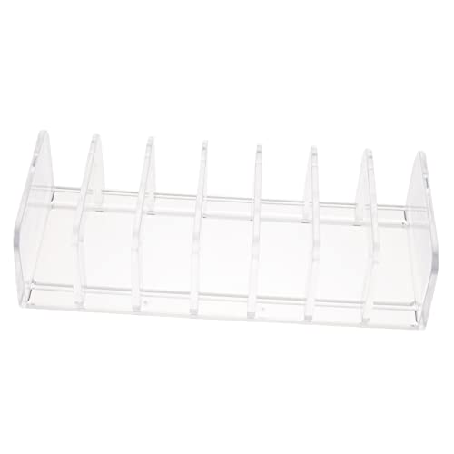 Healvian Transparente Lidschatten Aufbewahrungsbox Mit Fächern Kosmetik Organizer Für Make-up Paletten Praktische Ablage Für Schminke Und Kosmetika Für Bad Und Schminktisch Dividierte Makeu von Healvian