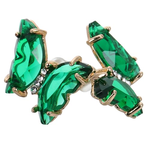 Healvian Transparente Schmetterling Ohrstecker Ultraleicht Stilvoller Schmuck für Frauen Hochzeit Alltag Elegantes Accessoire für Freundin Tochter von Healvian